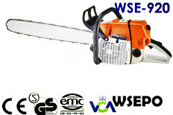 Wholesale WSE-920 92CC Gasoline Chainsaw,CE Approval - Click Image to Close